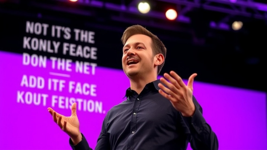 Transform disappointment into drive with motivational speech, purple background.
