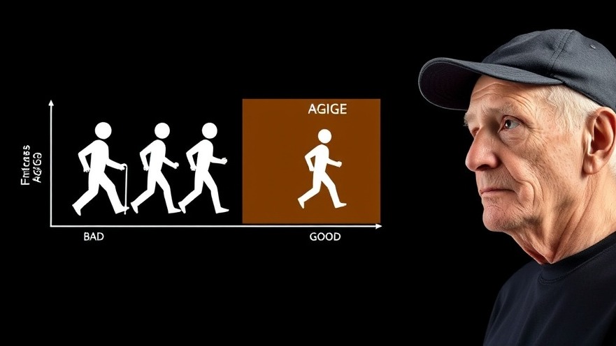 Infographic chart on health screening and longevity health factors featuring fitness icons.