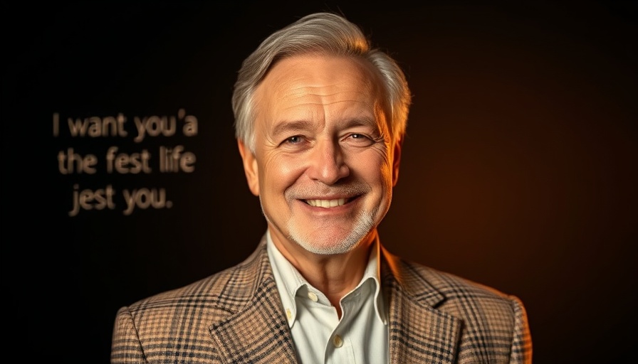5 habits for success featuring a smiling man in a suit.