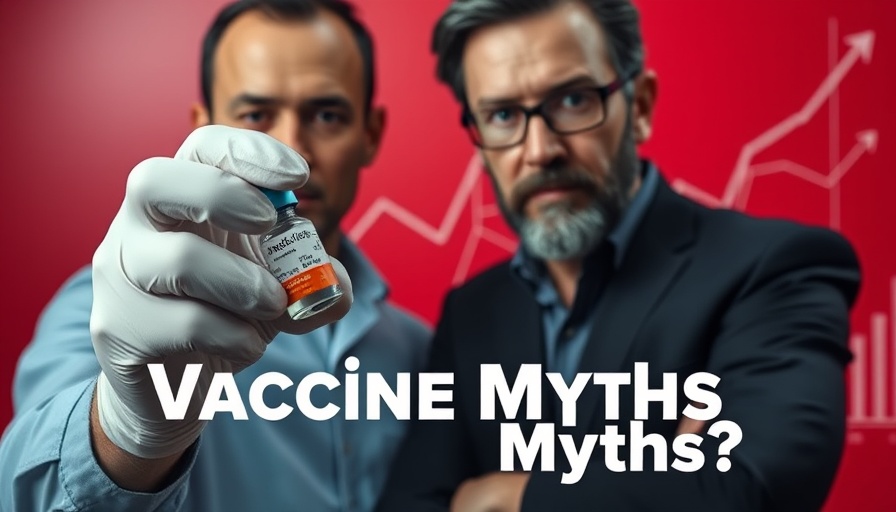 Discussion on autism and vaccines myths with bold myth question.