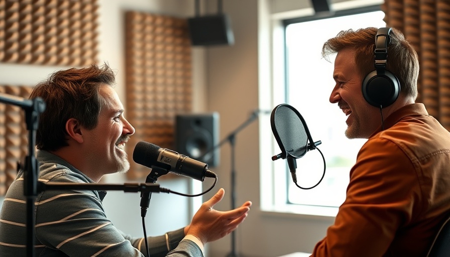Engaging podcast discussion emphasizing courage over confidence.