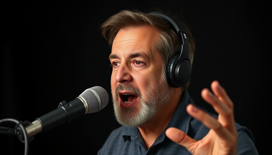 Podcast host discussing why you should never sleep next to your phone.