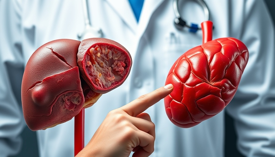 Detoxify a fatty liver comparison with healthy liver result.