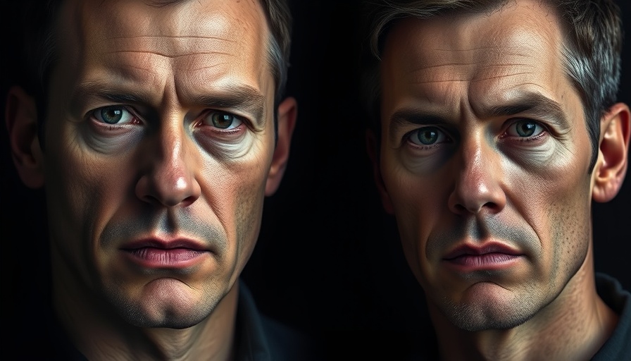 Media Manipulation and Health Insights discussion with two men in focus.