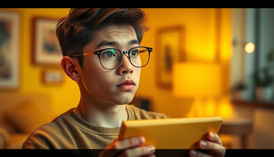 Young man questions consumer behavior holding product box; lifestyle insight.