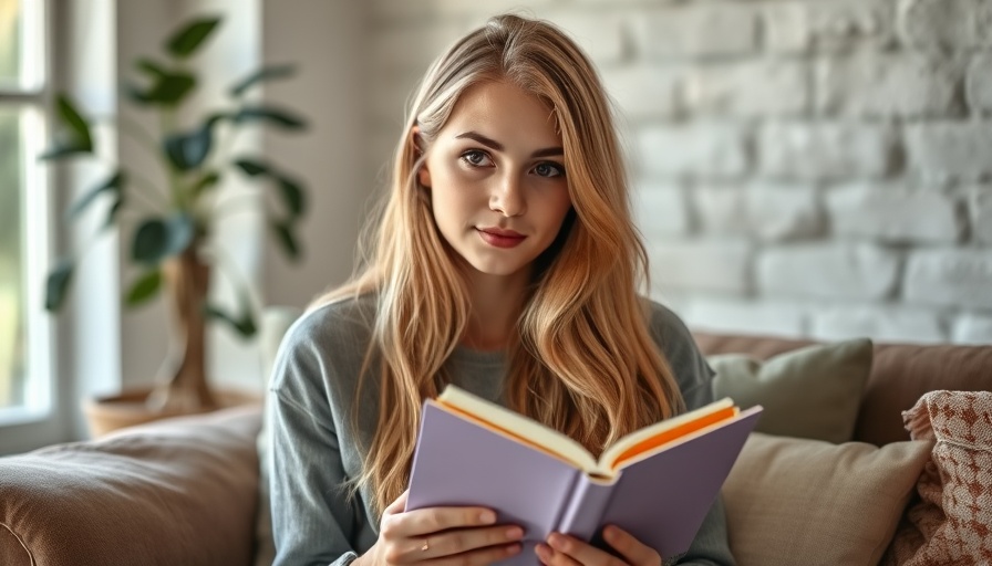 Young woman pondering how to start journaling to change your life.