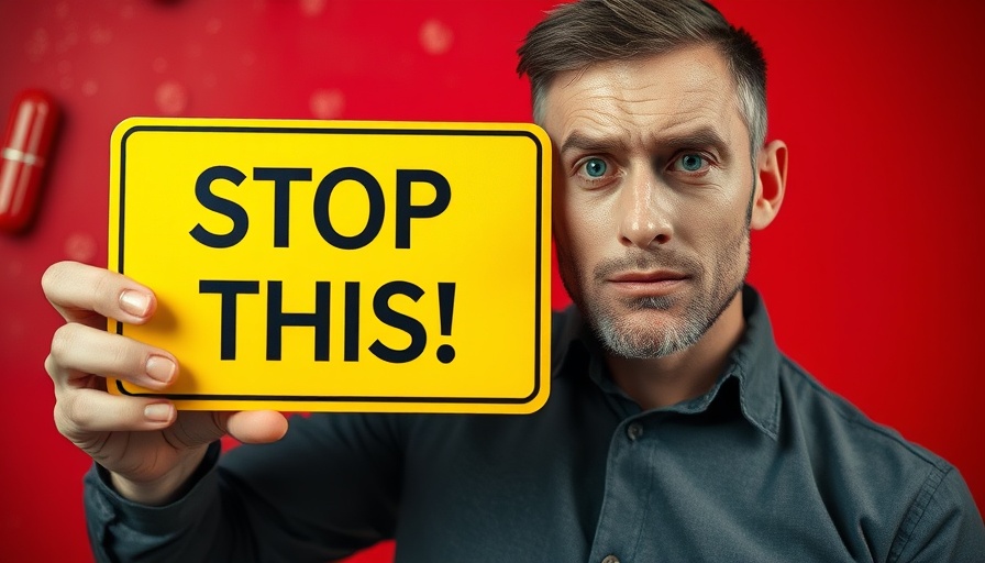 Zinc supplementation mistakes warning with capsule and sign.