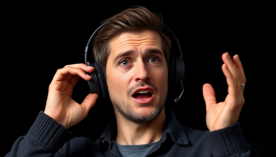 Man speaking confidently about dopamine pill for confidence.