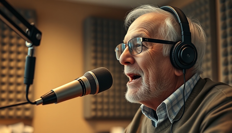 Transform Your Life by Changing Your Relationship with Your Parents, elderly man speaking in studio.