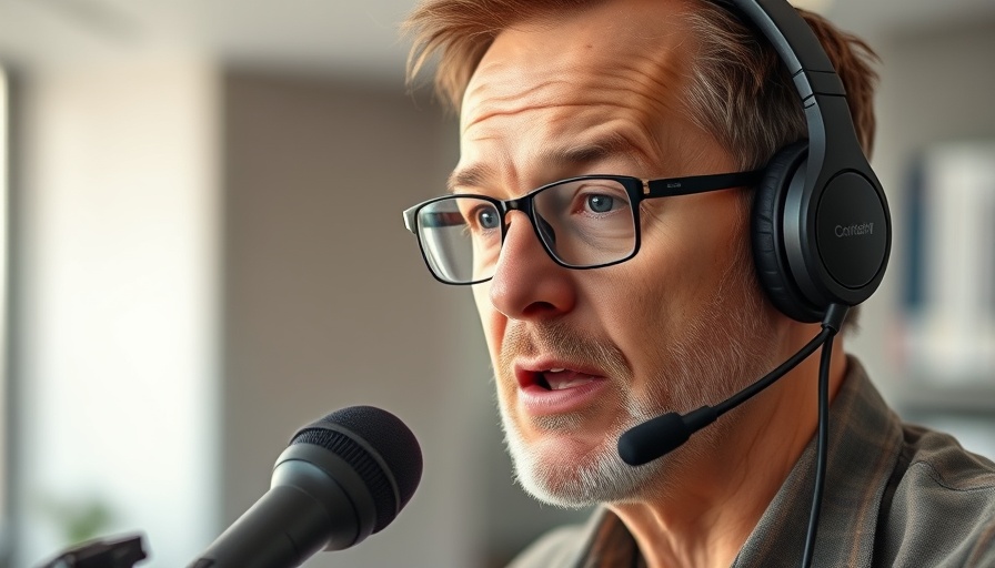 Podcast host discussing brain deficiency and anxiety.