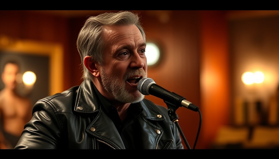 How Stress Can Actually Make You Healthier: Person in leather jacket speaking.