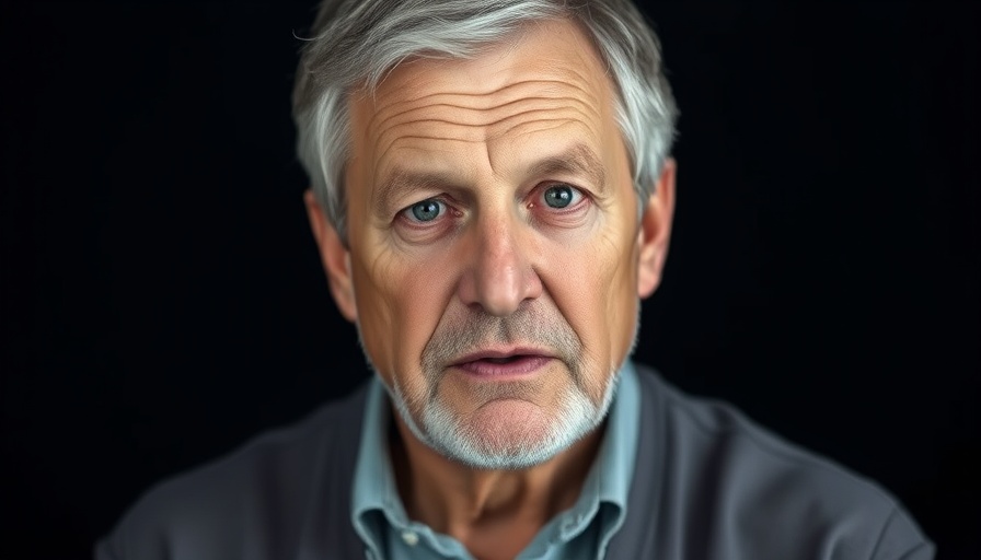Middle-aged man explains kidney damage warning signs.