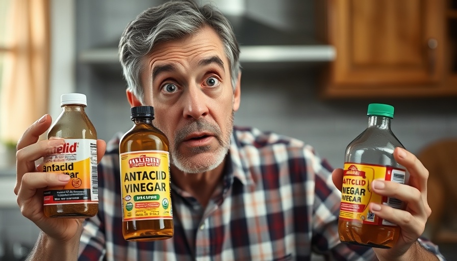 Comparison of antacids and apple cider vinegar for acid indigestion relief.