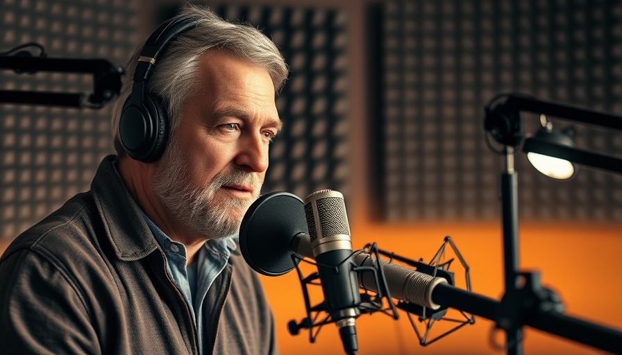 Sleep is Your Human Superpower: Man discussing sleep on podcast.