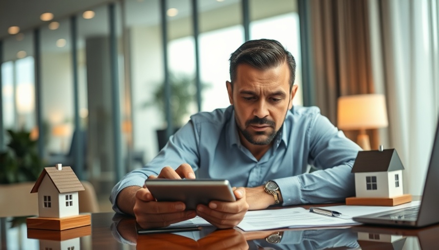 Person calculating financial documents, illustrating hidden costs of self-managing your portfolio.