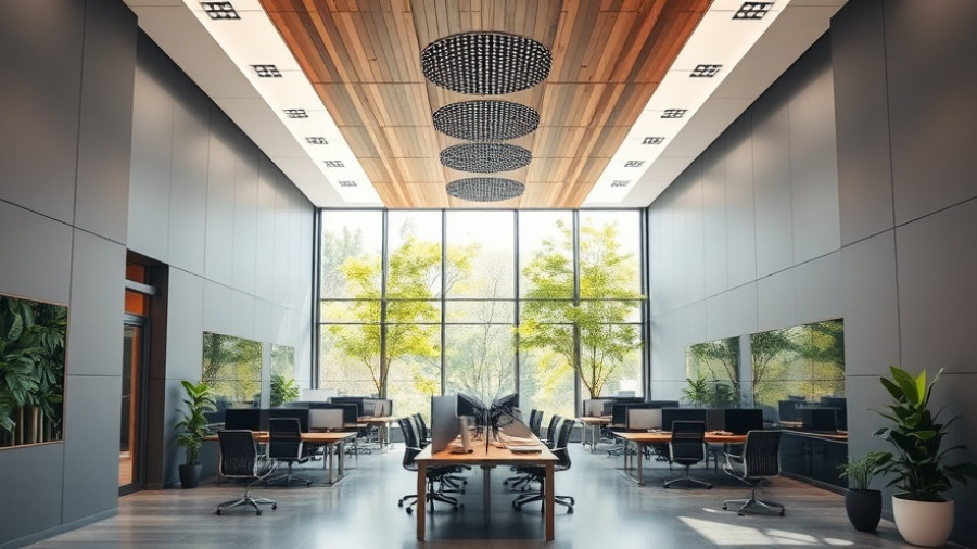 Bright modern office interior showing commercial painting in Prairie Village.