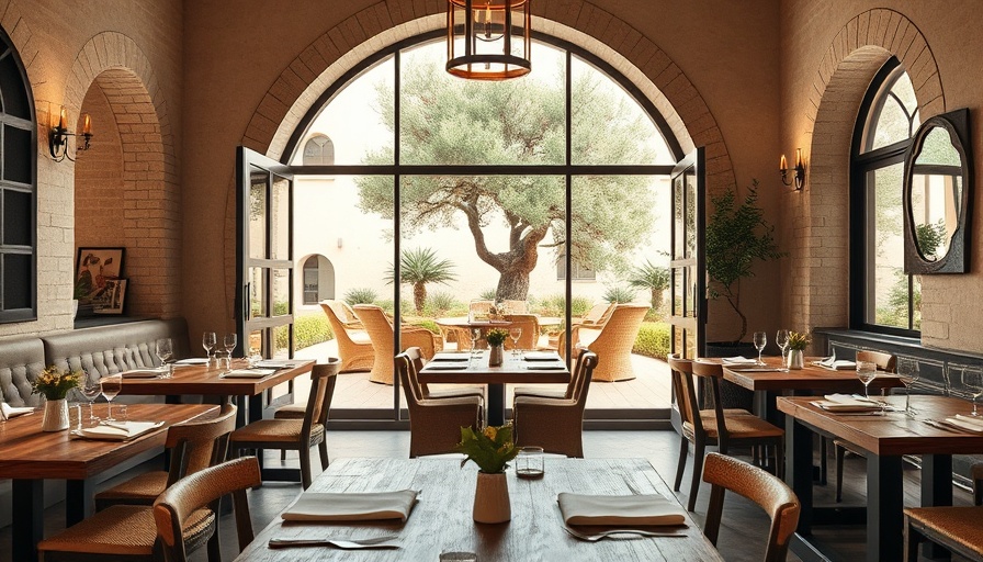 Elegant dining at Hotel Le Moulin Provence with courtyard view