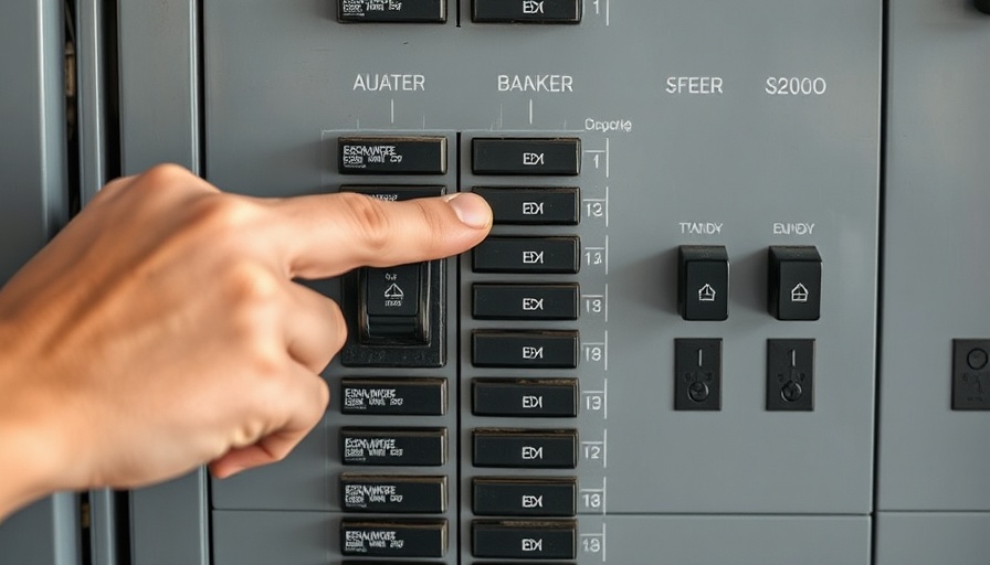 Close-up of electrical panel helps in preventing homeowner headaches.