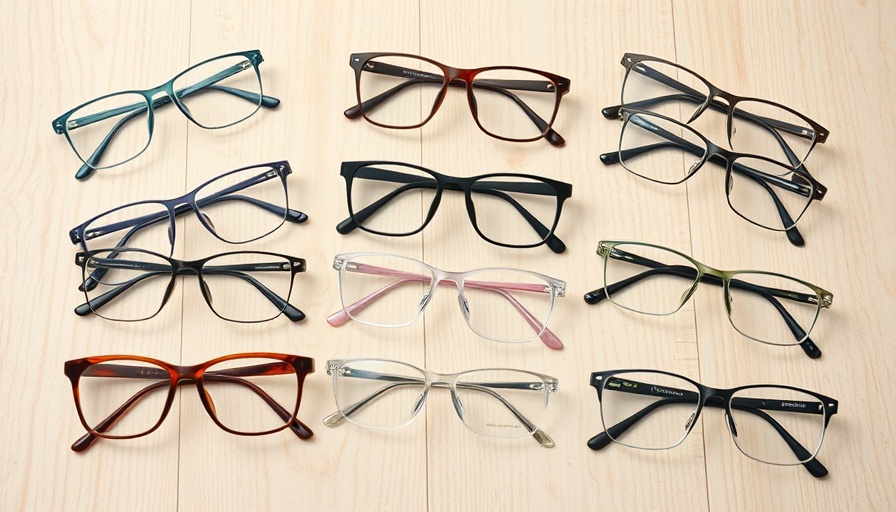 Assorted best safety glasses 2025 on wooden surface.