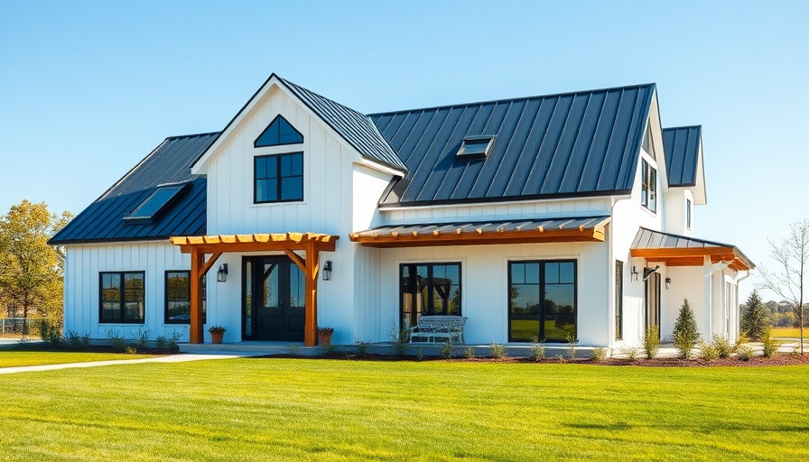 Modern farmhouse representing Co-Buying Strategy for Homeownership