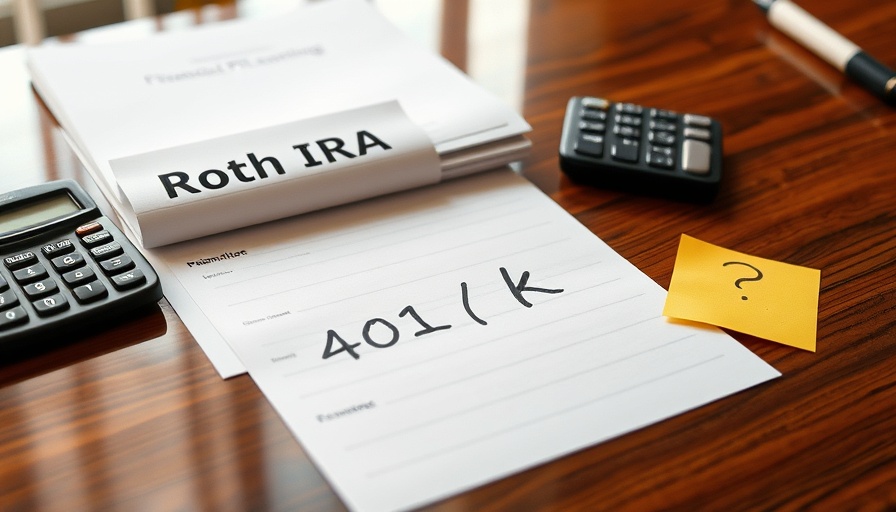 IRA documents and calculator on desk illustrating clever tax strategies.