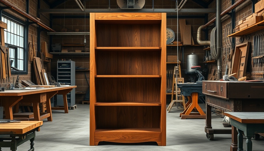 Simple wooden bookshelf for amazing DIY projects for home improvement.