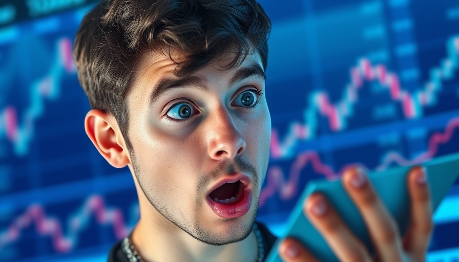 Surprised man with financial charts, Cashing Out of Real Estate Investments 2025
