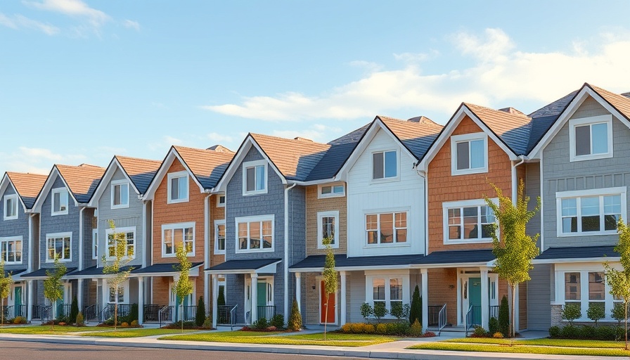 Out-of-state investing benefits: Modern suburban townhouses.