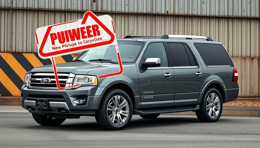 Ford vehicle engine fire risk recalls: gray SUV recall warning.