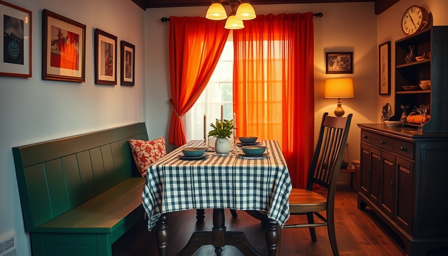 Cozy dining room decor showcasing signs of spring inspiration.