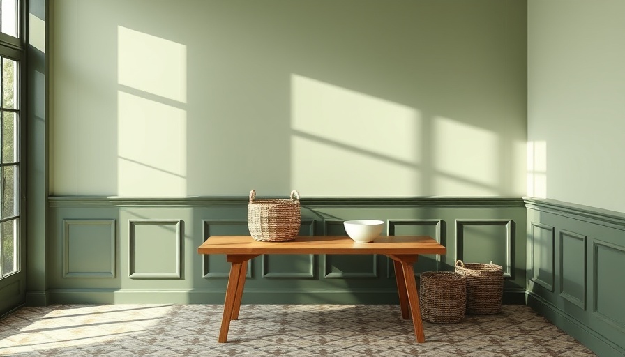 Transform your home with color featuring a green-themed interior.