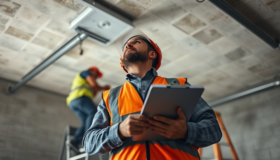 Quality checks during construction with workers in high-visibility vests.