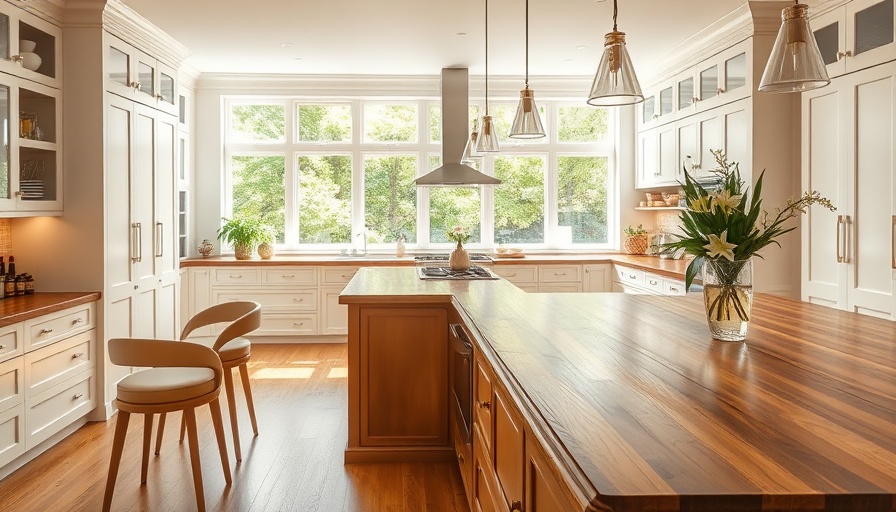 Modern kitchen with best countertop material, wooden design.
