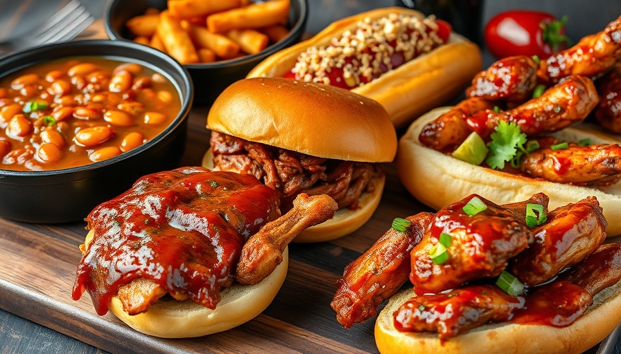 Graduation Day BBQ ideas featuring delicious BBQ favorites.