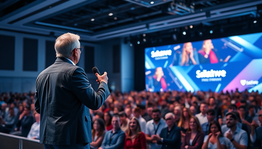Speaker at BPCON 2024 engaging audience on stage