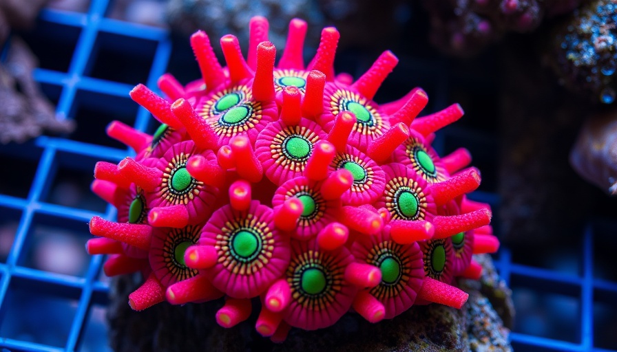 Vibrant rock flower anemone with intricate patterns, Rock Flower Anemone Guide.