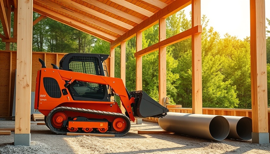 Top-selling construction equipment 2025: compact track loader at work site.