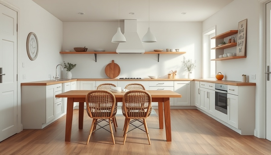 Steal This Look: Rose Uniacke Kitchen Design, Elegant minimalist kitchen with rustic charm