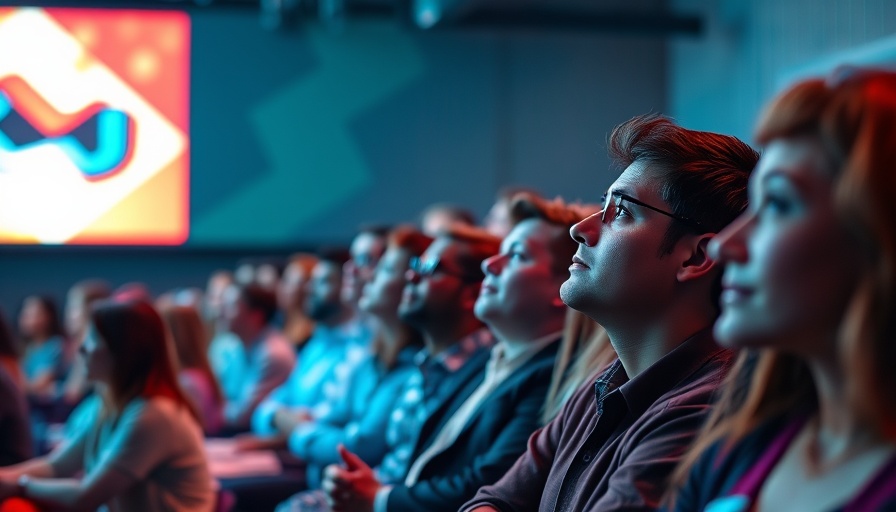 AI conference event banner with audience in Berlin