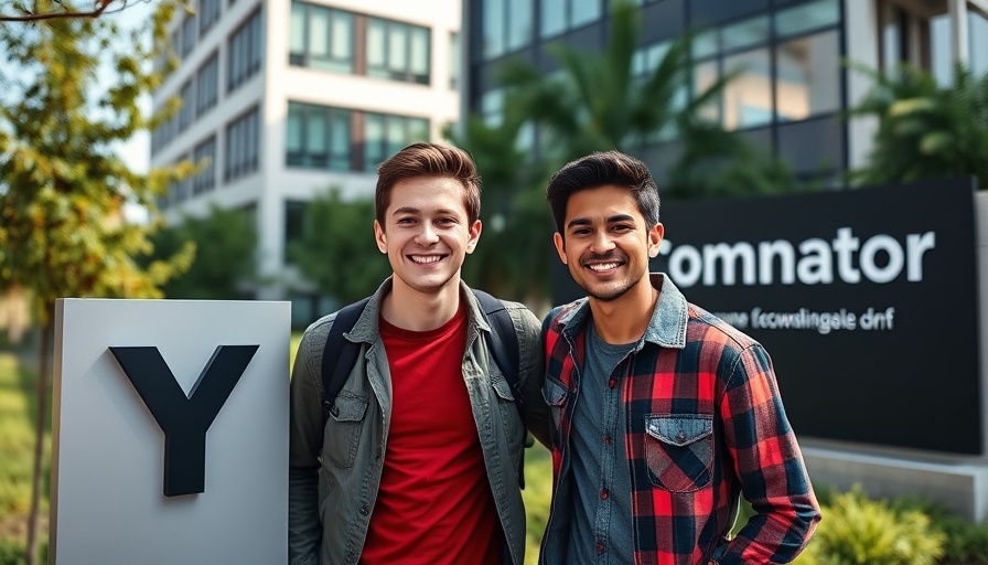 Two young men at Y Combinator, hinting at TikTok food delivery app success.