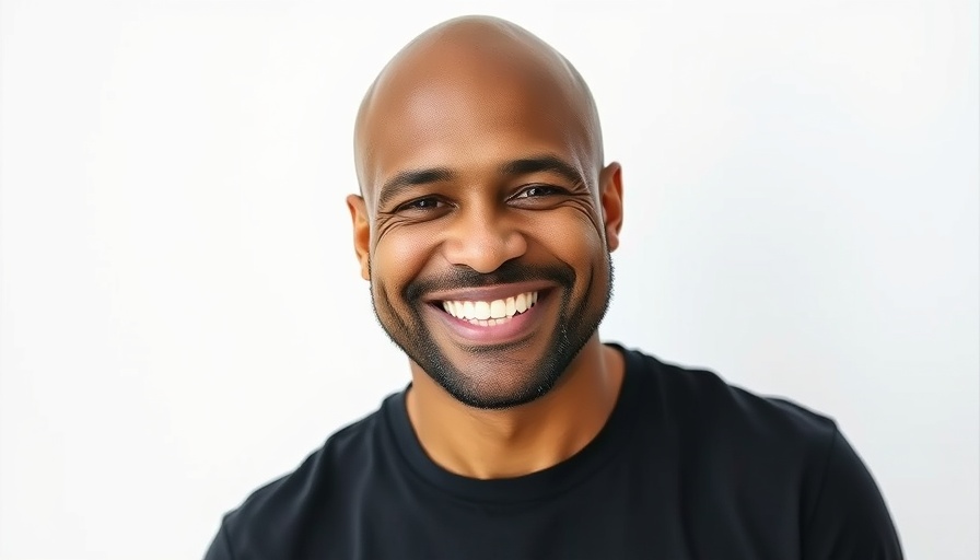 Smiling man in black shirt representing Early-Stage Venture Capital Trends.