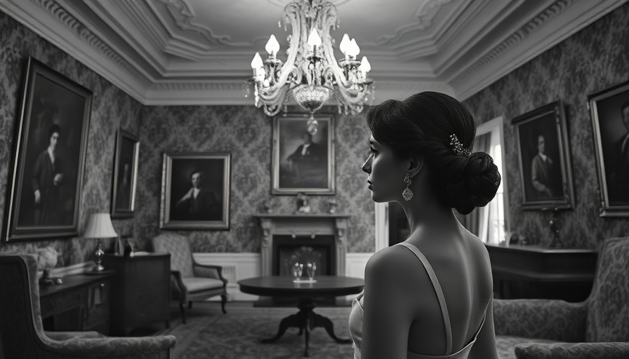 JFK and Jackie Kennedy mansion showcasing classic 1960s decor.