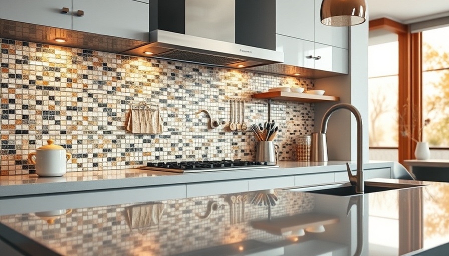 Overly reflective kitchen backsplash styles to avoid.