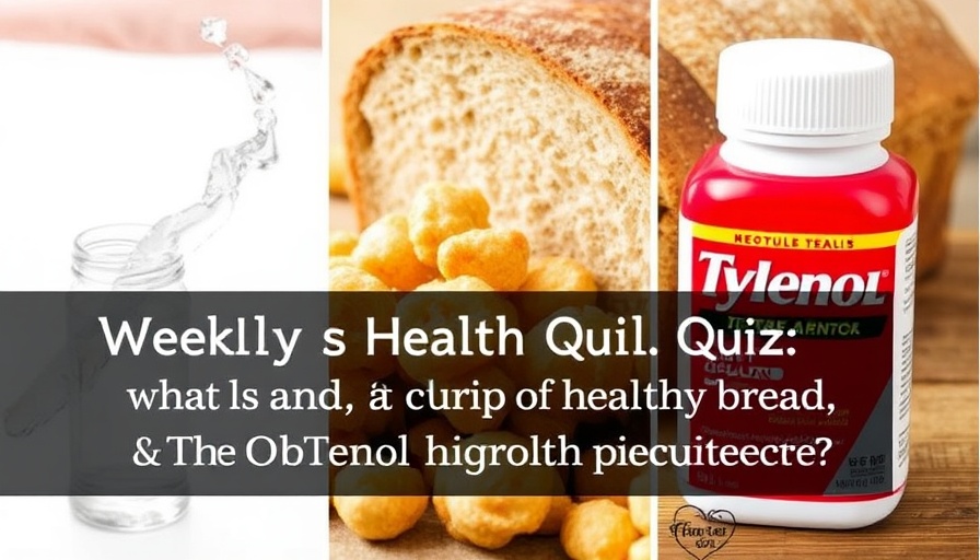 Weekly Health Quiz: Krill vs. Fish Oil, Choosing Healthy Bread, and the Truth Behind Tylenol