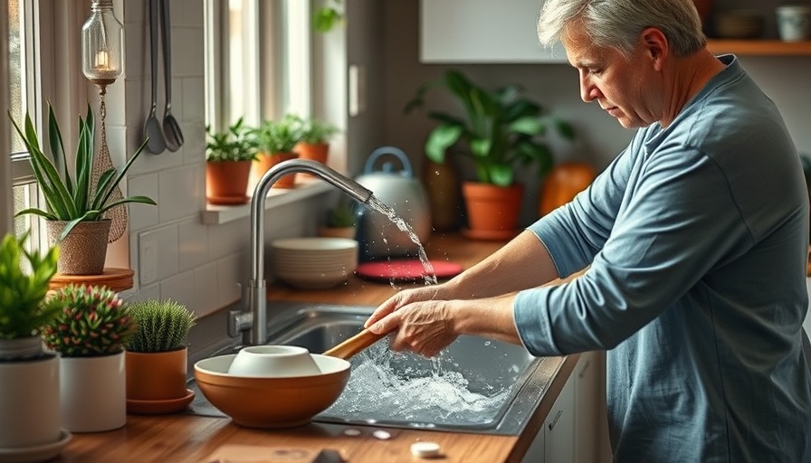 Nightly cleaning habits of professional cleaners in a kitchen.
