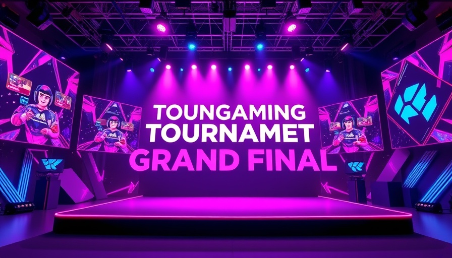 Finding gaming tournaments on TheHakEvent vibrant digital banner.