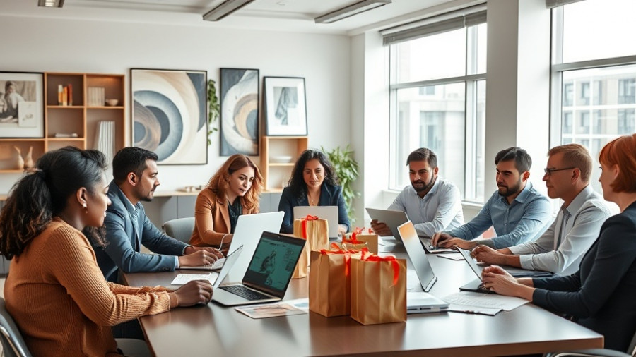 Team meeting discussing 996 work schedule in modern conference room.