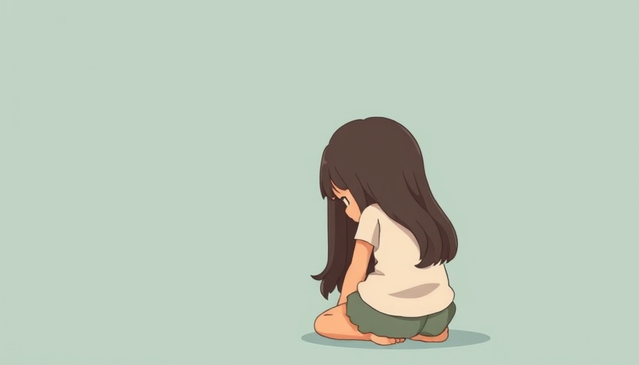 Illustrative image of young girl and reaching hand.