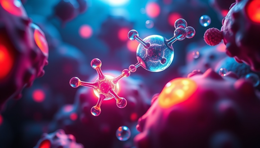 Vibrant illustration of glucose fuel for cells in a cellular environment.