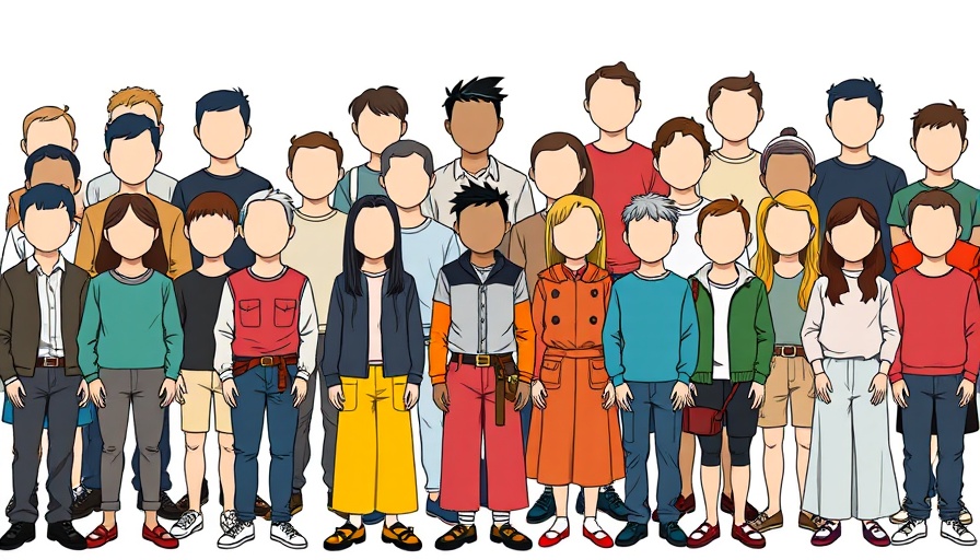 Illustration of a diverse group symbolizing Black voices in mental health research.
